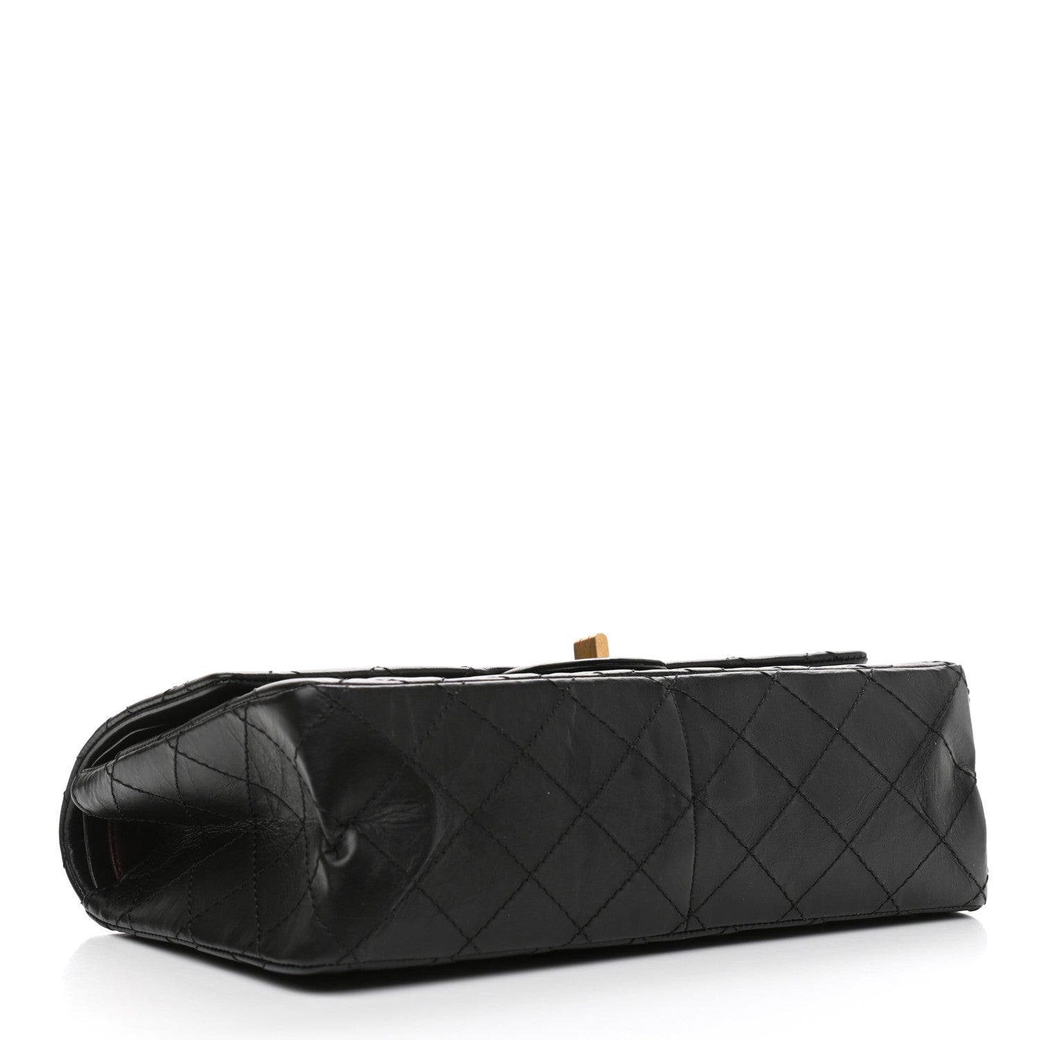 Chanel Aged Calfskin Quilted 2.55 Reissue 226 Flap Black 3 of 11