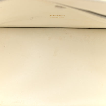 Fendi TPU FF Vitello Century F is Fendi Kan I Shoulder Bag White 9 of 18