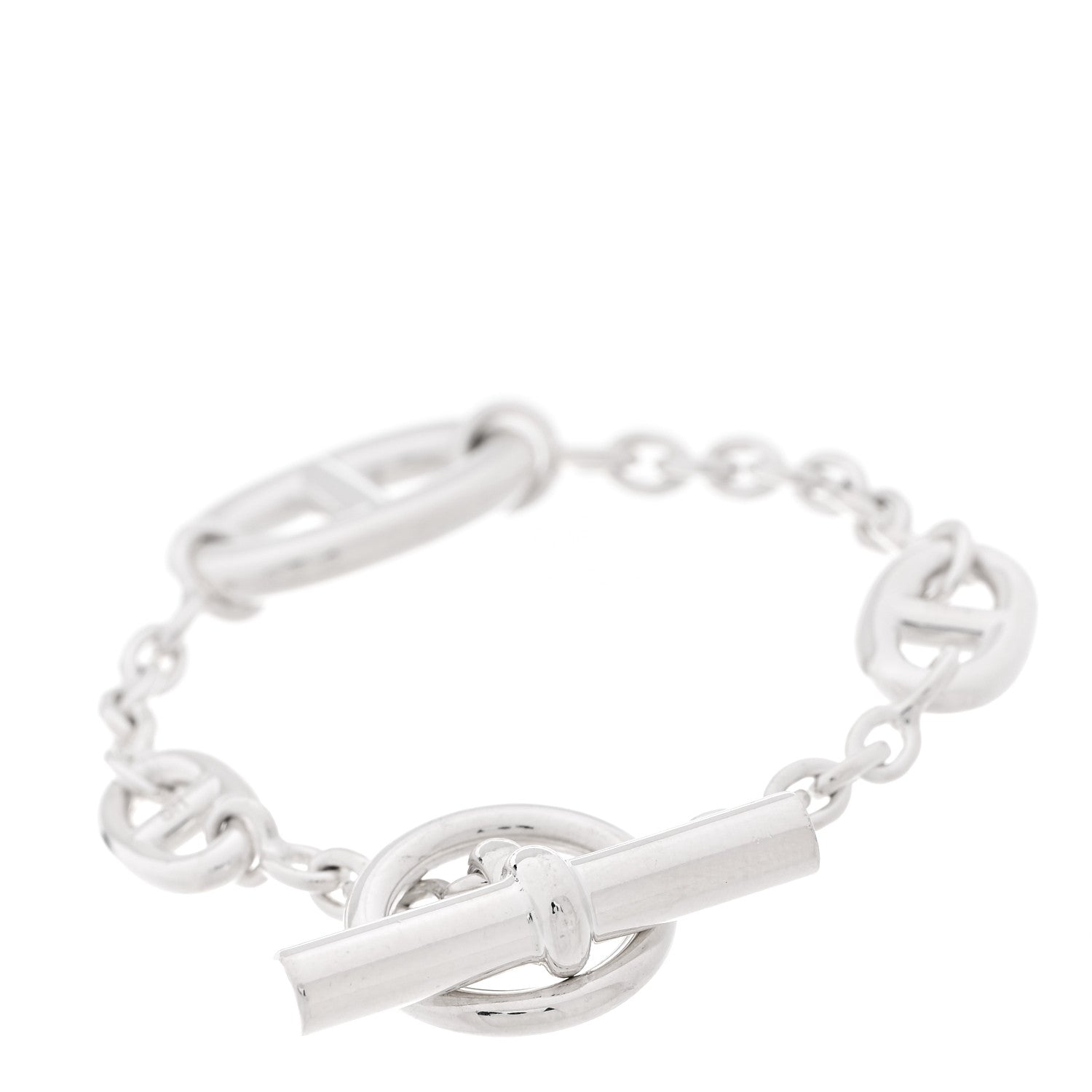 Hermes Sterling Silver Farandole Bracelet SH 2 of 5
