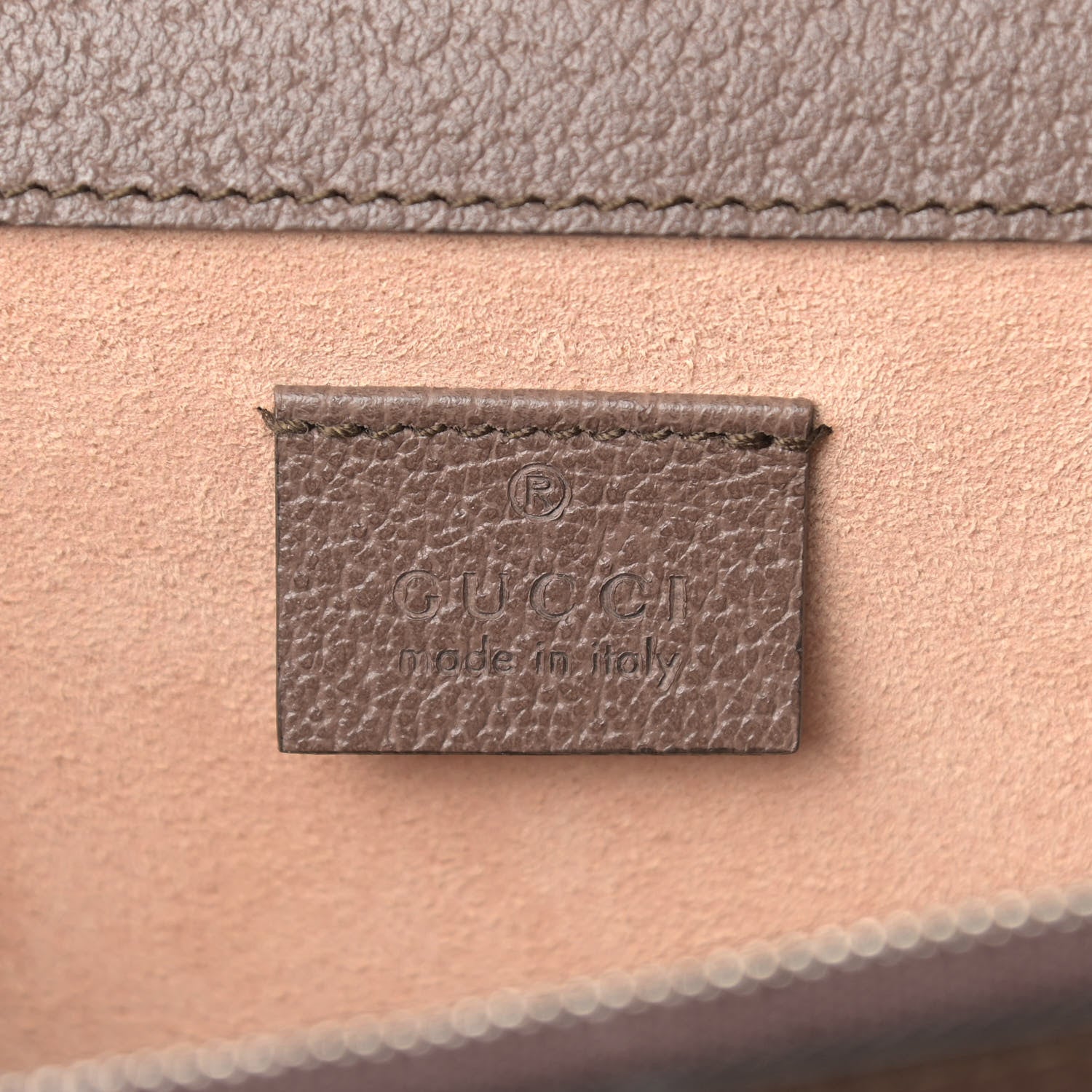 Gucci GG Supreme Monogram Textured Dollar Calfskin Top Handle Dionysus Shoulder Bag Beige Ebony New Acero 8 of 9