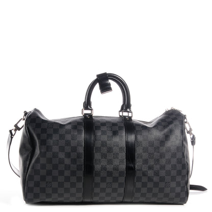 Louis Vuitton Damier Graphite Keepall Bandouliere 45 1 of 7