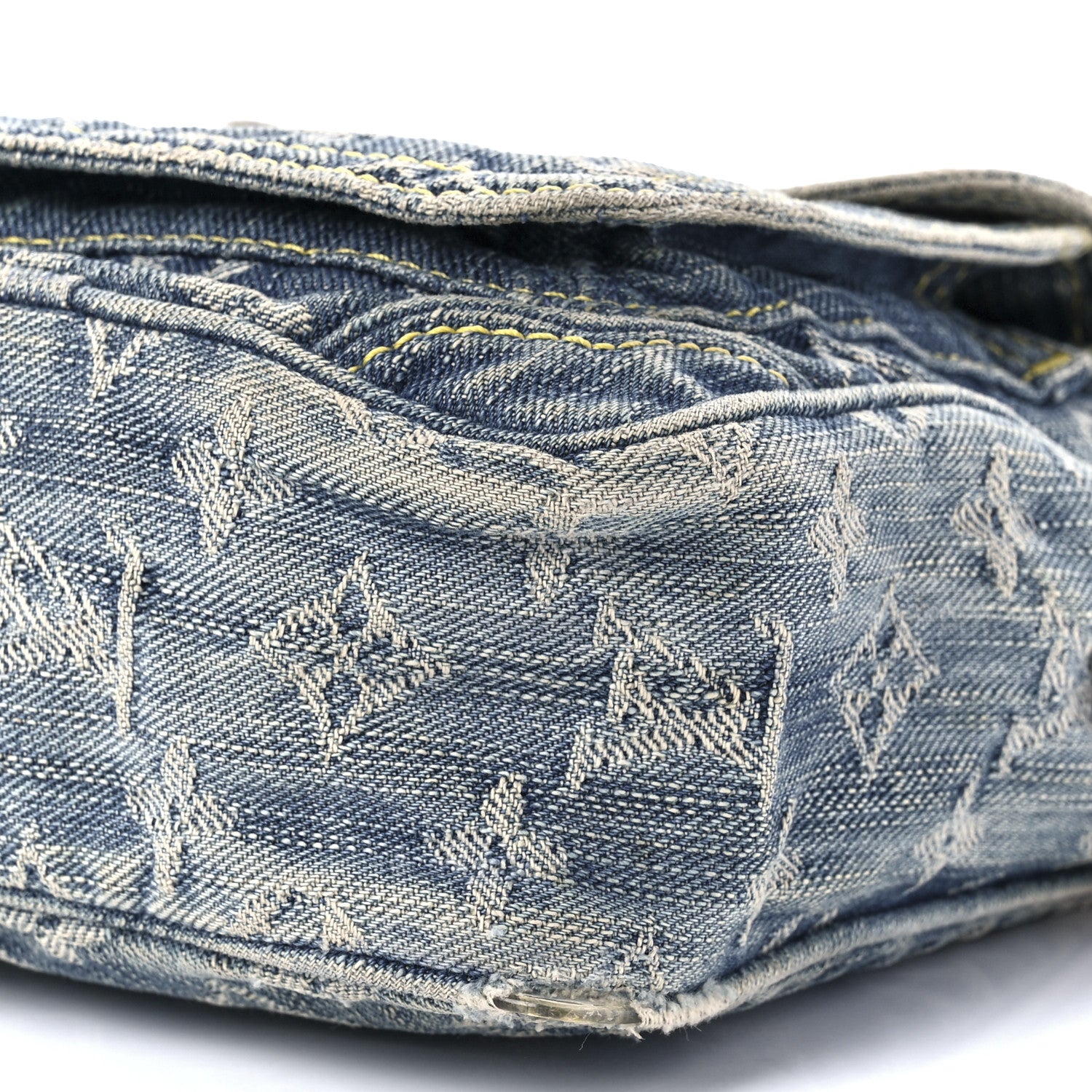 Louis Vuitton Monogram Denim Danube Blue 7 of 9