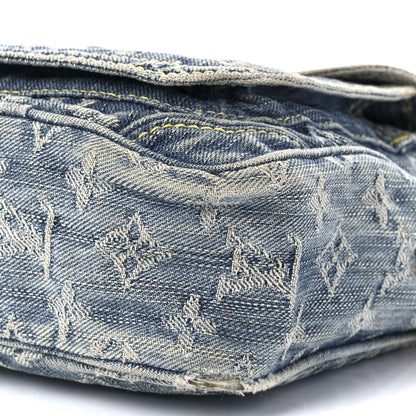 Louis Vuitton Monogram Denim Danube Blue 7 of 9