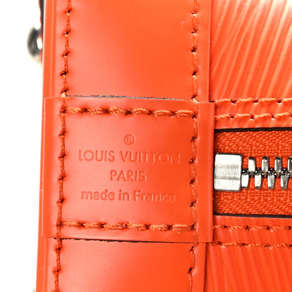 Louis Vuitton Epi Jacquard Alma BB Orange 6 of 8