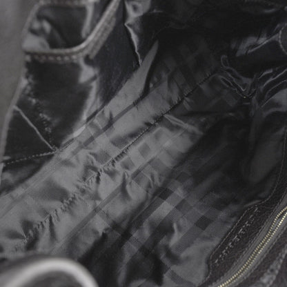 Burberry Leather Tote Dark Brown 6 of 9