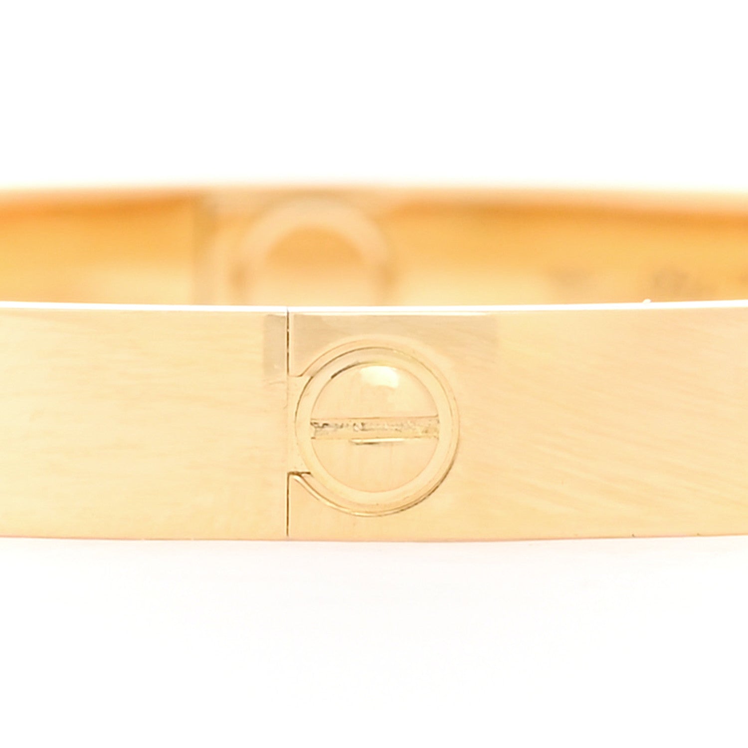Cartier 18K Yellow Gold LOVE Bracelet 18 4 of 10