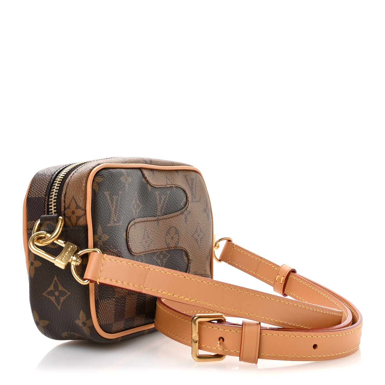 Louis Vuitton Monogram Landscape Trocadero Wearable Wallet Brown 3 of 10