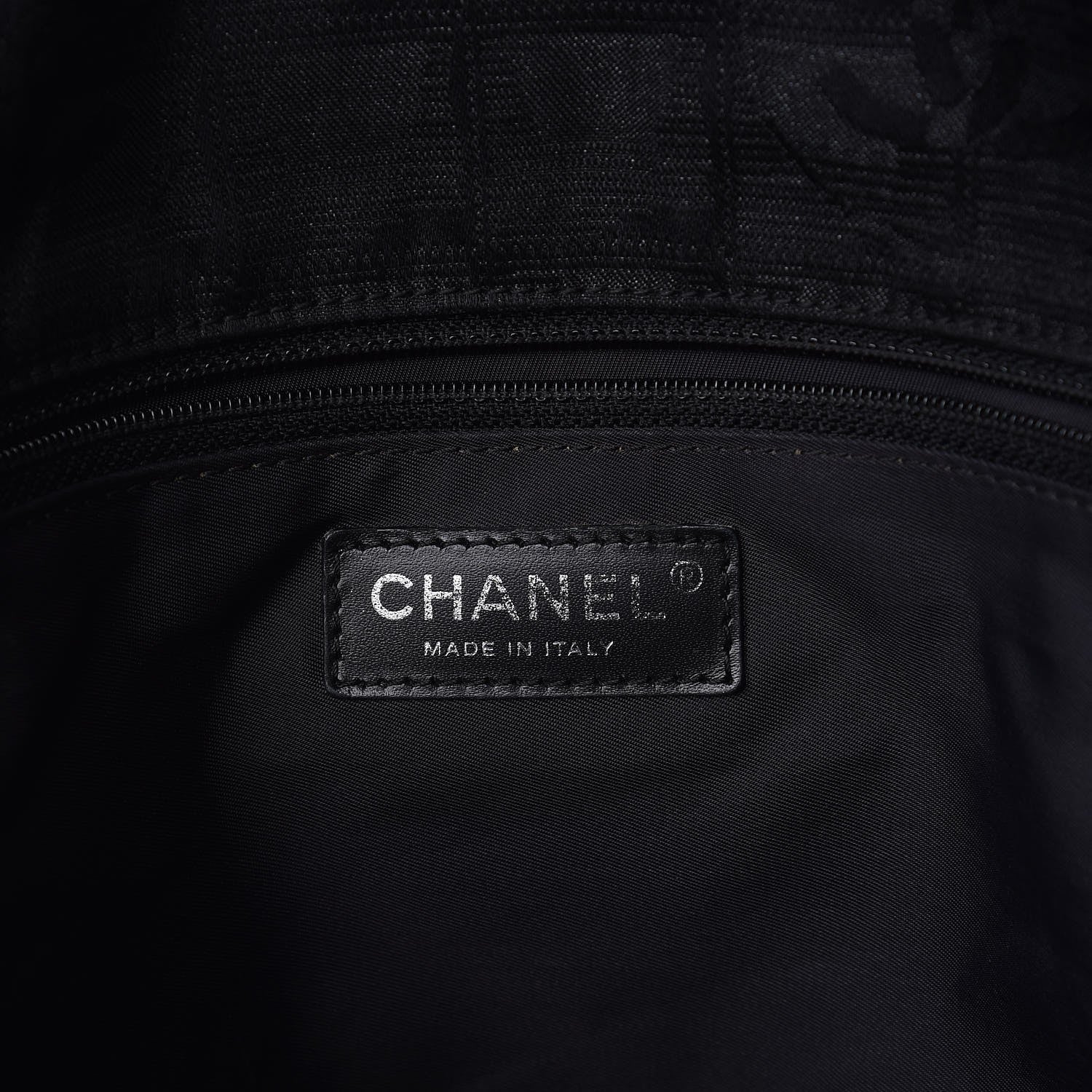 Chanel Nylon Travel Messenger Bag Black 6 of 9