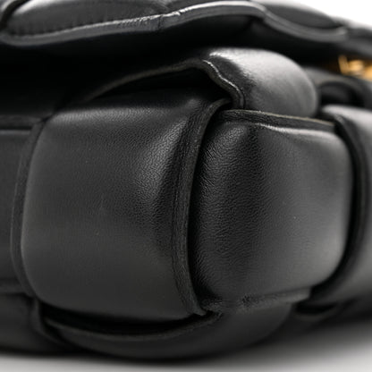 Bottega Veneta Nappa Maxi Intreccio Padded Cassette Crossbody Bag Black 8 of 16