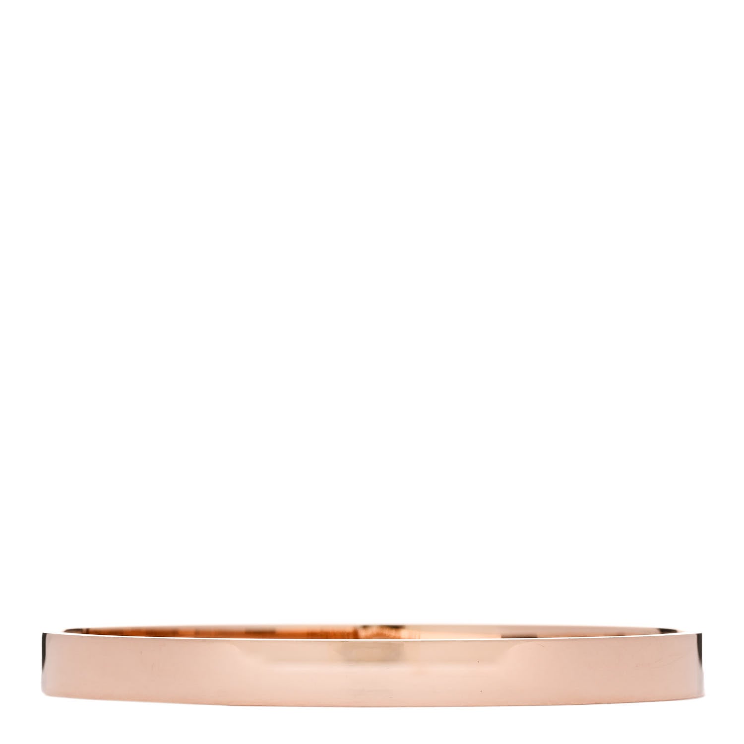 Hermes 18K Rose Gold Diamond PM Kelly Pave Bracelet SH 2 of 4