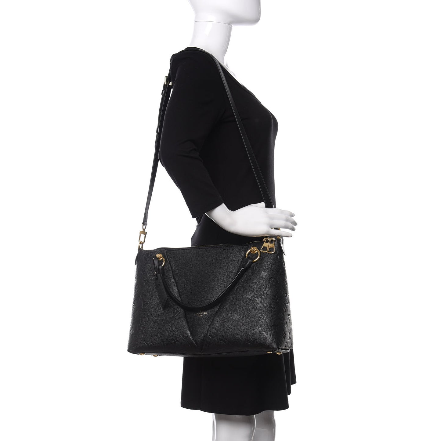 Empreinte V Tote MM Black