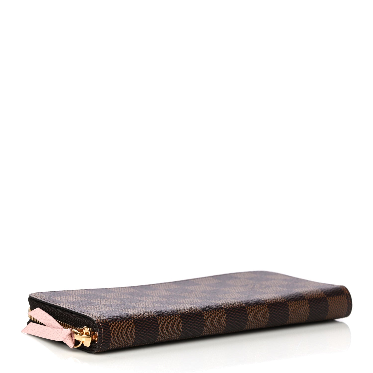 Louis Vuitton Damier Ebene Zippy Wallet Rose Ballerine 4 of 11