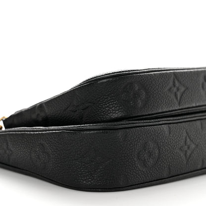 Louis Vuitton Empreinte Monogram Giant Multi Pochette Accessories Black 9 of 10