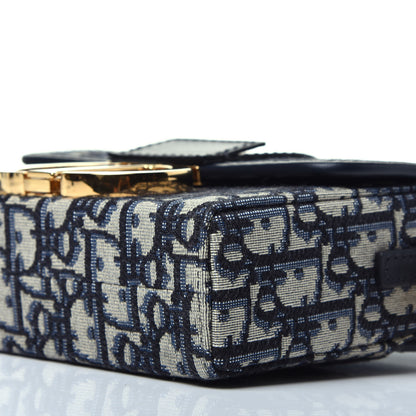 Christian Dior Oblique 30 Montaigne Box Bag Blue 9 of 9