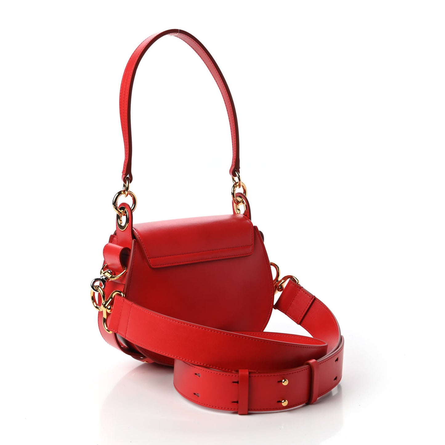 Calfskin Small Tess Bag Gipsy Red