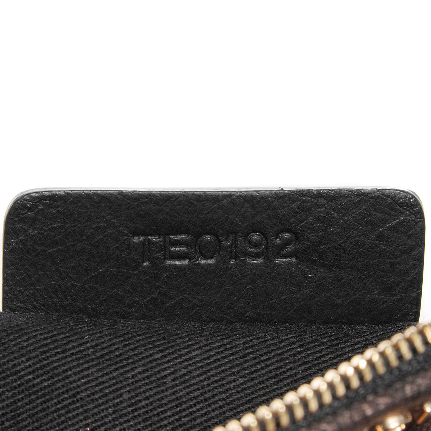 Canvas Madonna Print Clutch Black