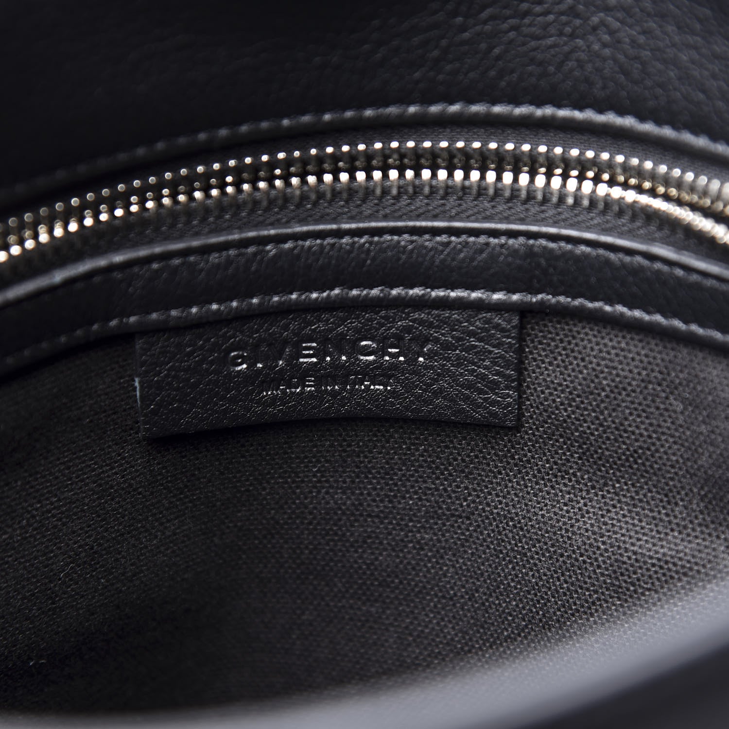 Givenchy Calfskin Small Pandora Pure Flap Bag Black White 5 of 9