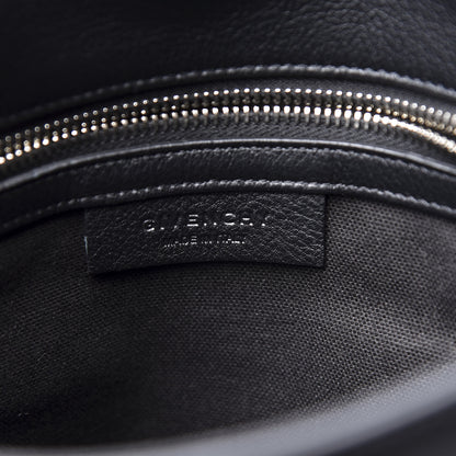 Givenchy Calfskin Small Pandora Pure Flap Bag Black White 5 of 9