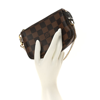 Louis Vuitton Damier Ebene Mini Pochette Accessories 2 of 10