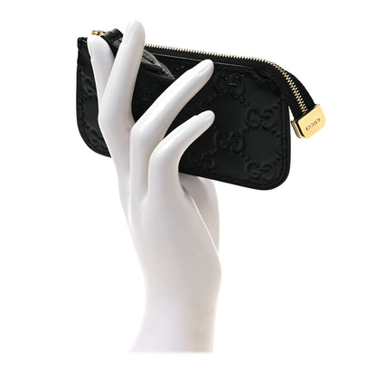 Gucci Guccissima Key Case Black 2 of 6