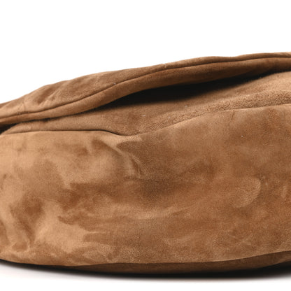 Saint Laurent Suede Matelasse Monogram Large Jamie 4.3 Brown Caramel 9 of 10