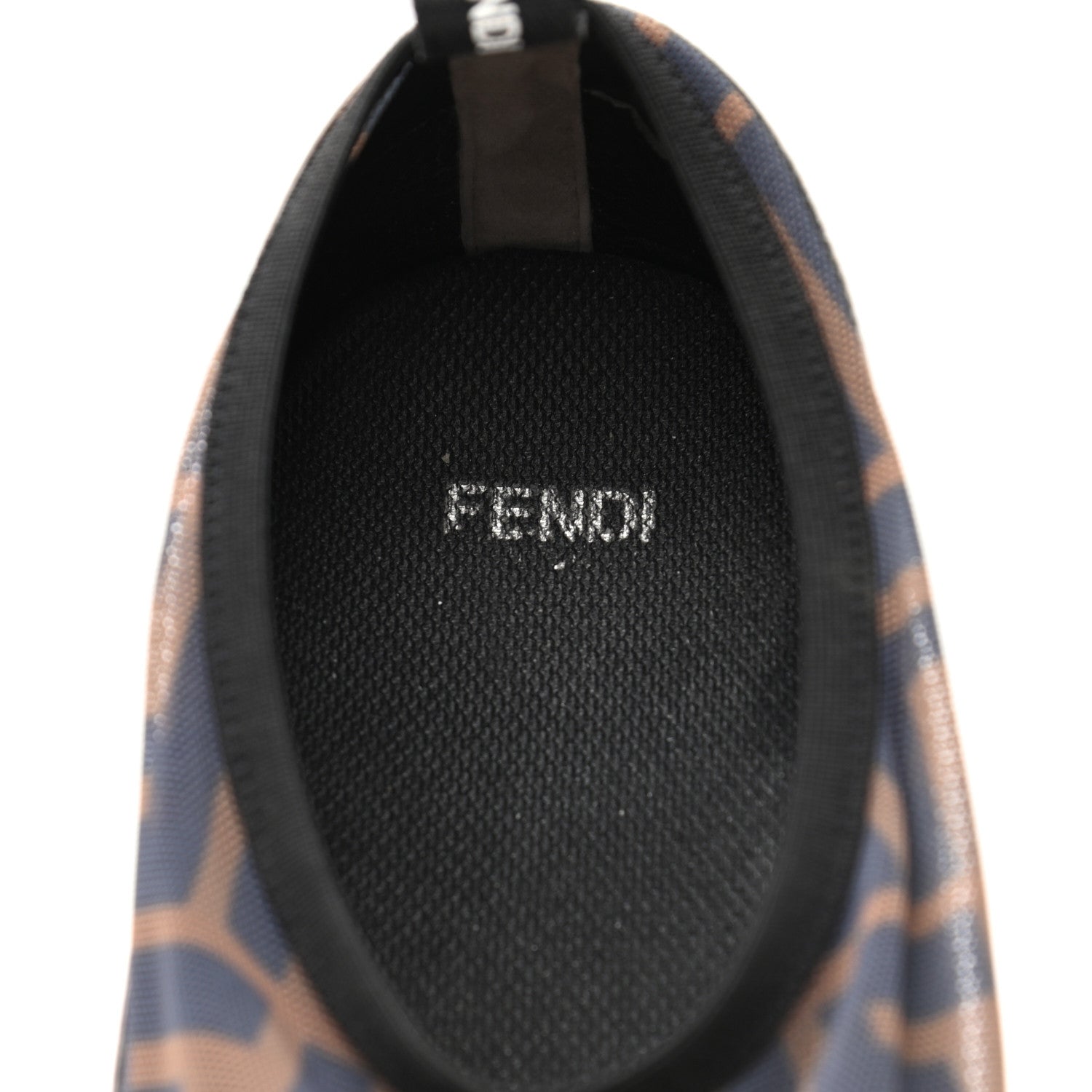 Fendi Technical Mesh FF Sneakers 39 Tobacco Pink 5 of 8