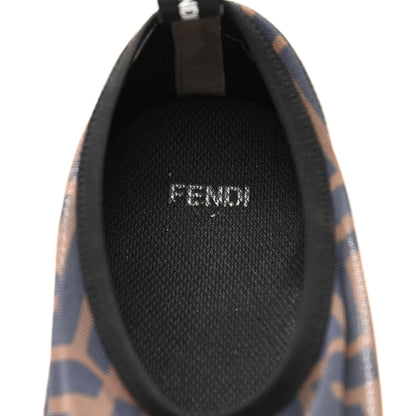 Fendi Technical Mesh FF Sneakers 39 Tobacco Pink 5 of 8
