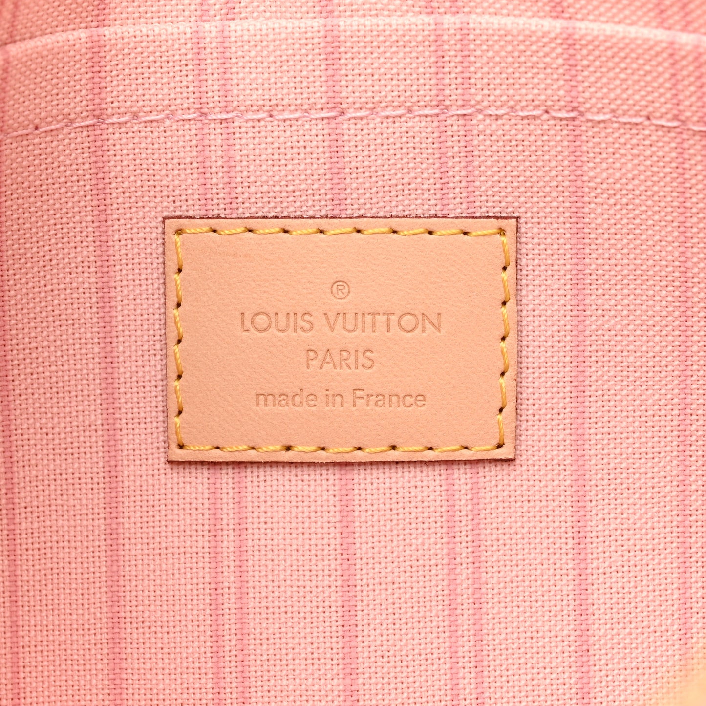 Damier Azur Neverfull MM GM Pochette Rose Ballerine