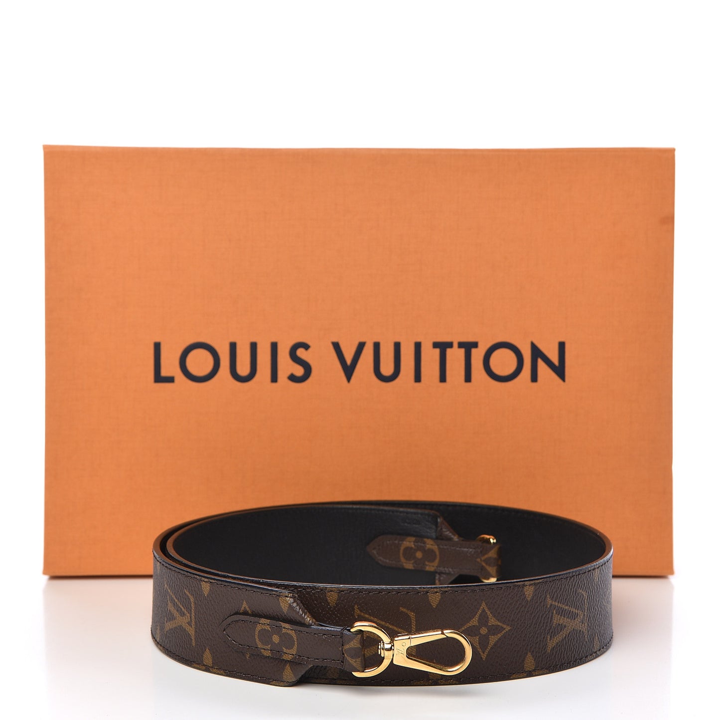 Monogram Bandouliere Shoulder Strap Black