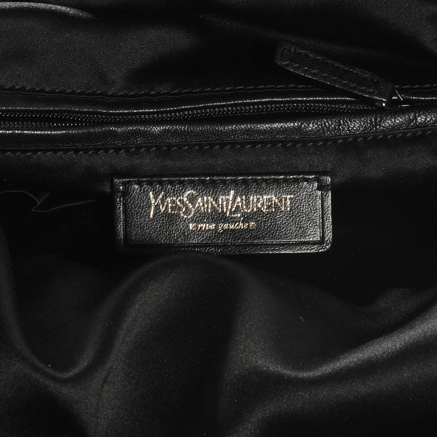 Saint Laurent Leather Large Roady Hobo Black 6 of 7