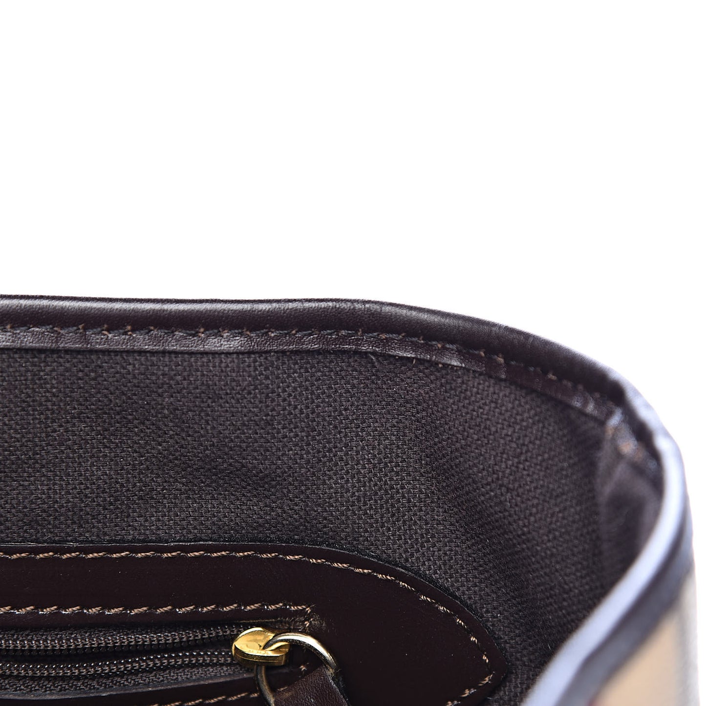 Haymarket Check Small Onslow Tote Chocolate
