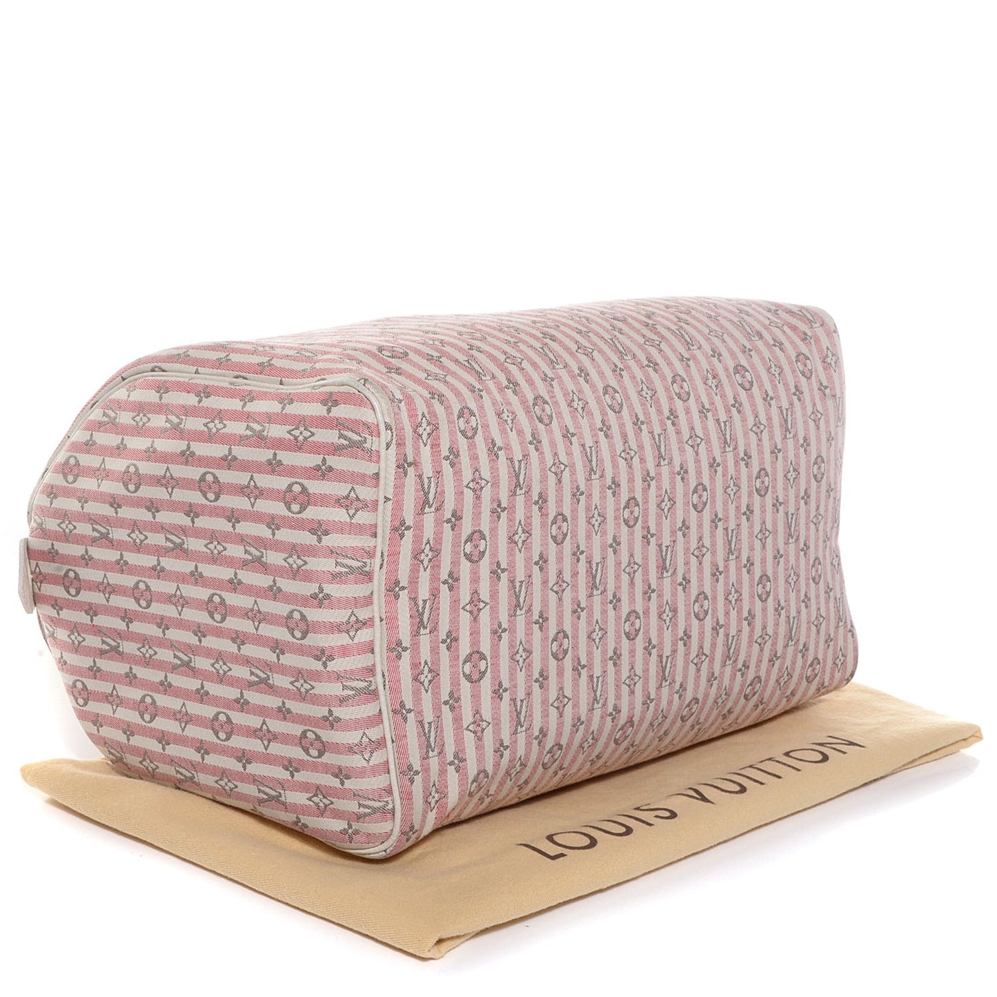 Mini Lin Croisette Speedy 30 Rouge