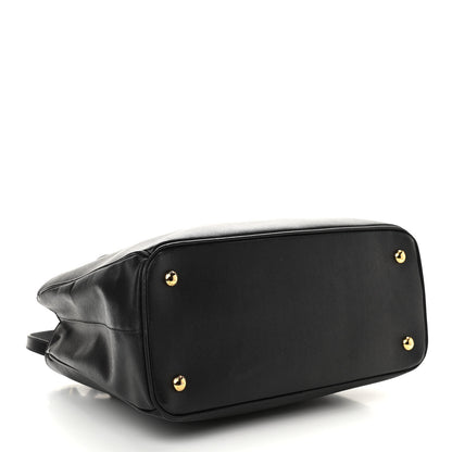 Prada Saffiano Lux Medium Tote Black 4 of 12
