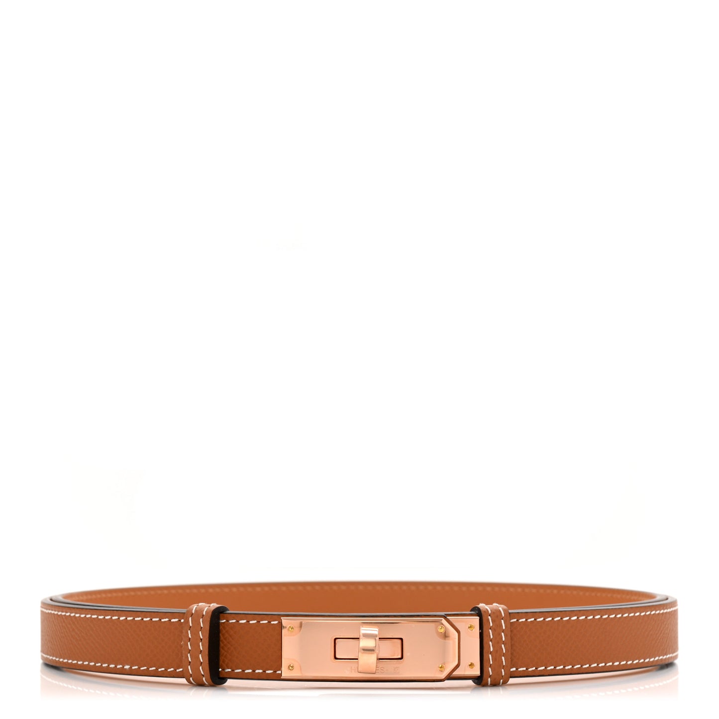Epsom Kelly Belt Gold