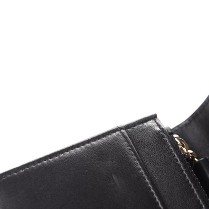 Chanel Patent Lambskin Quilted Wallet On Chain WOC Black 8 of 14