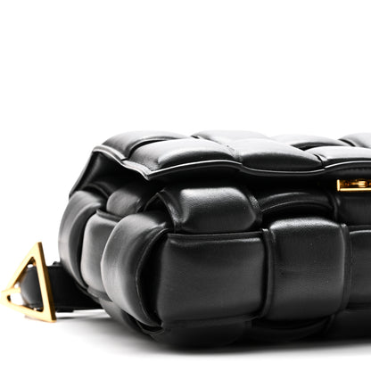 Bottega Veneta Nappa Maxi Intreccio Padded Cassette Crossbody Bag Black Black 9 of 10