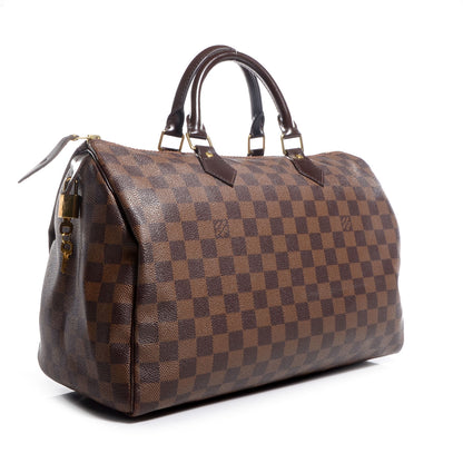Louis Vuitton Damier Ebene Speedy 35 3 of 7
