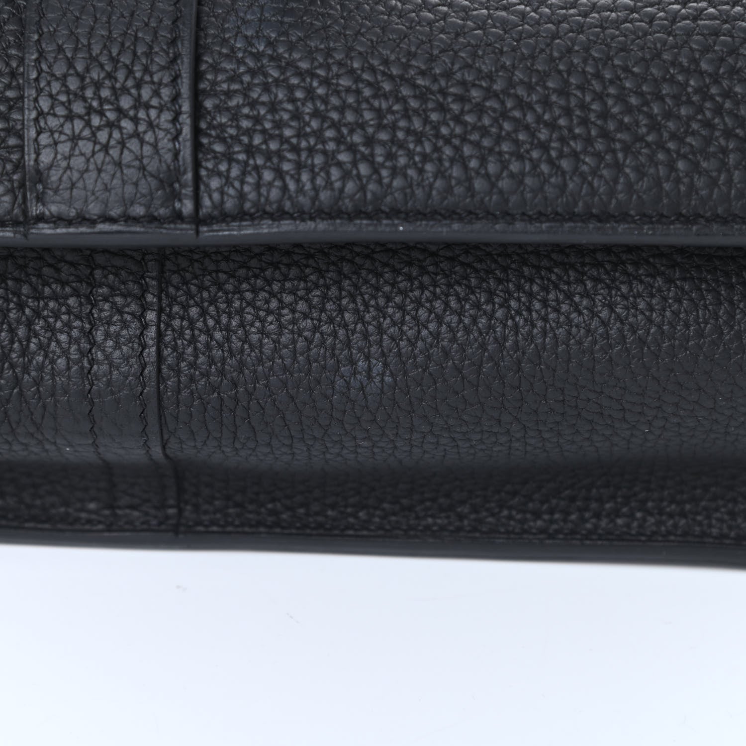 Hermes Taurillon Clemence Halzan 31 GM Black 13 of 15