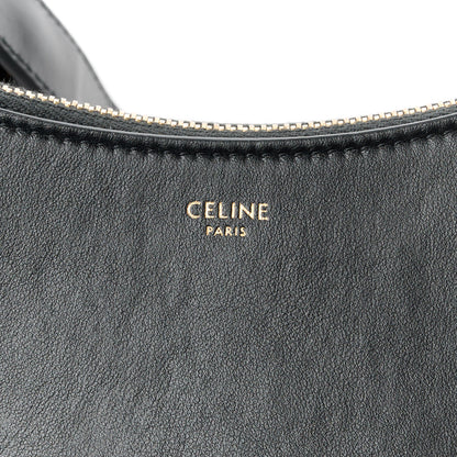Celine Smooth Calfskin Medium Strap Ava Shoulder Bag Black 7 of 11