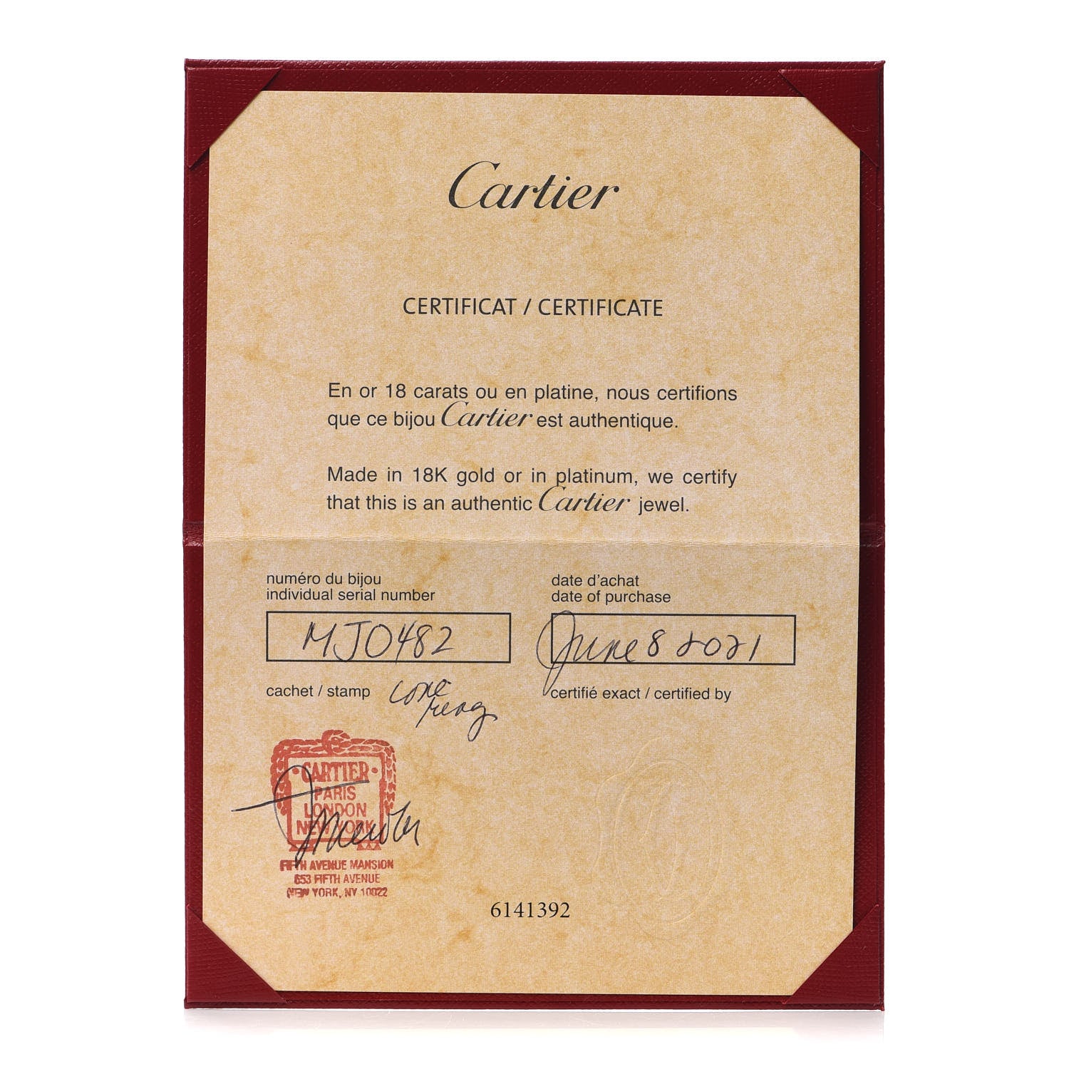 Cartier 18K Yellow Gold 3.5mm LOVE Wedding Band Ring 49 4.75 5 of 6