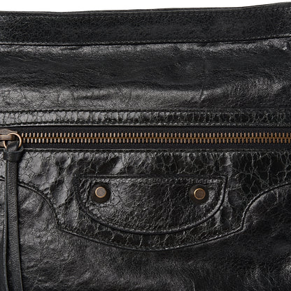 Balenciaga Chevre Classic Hardware Flat Messenger Black 10 of 10