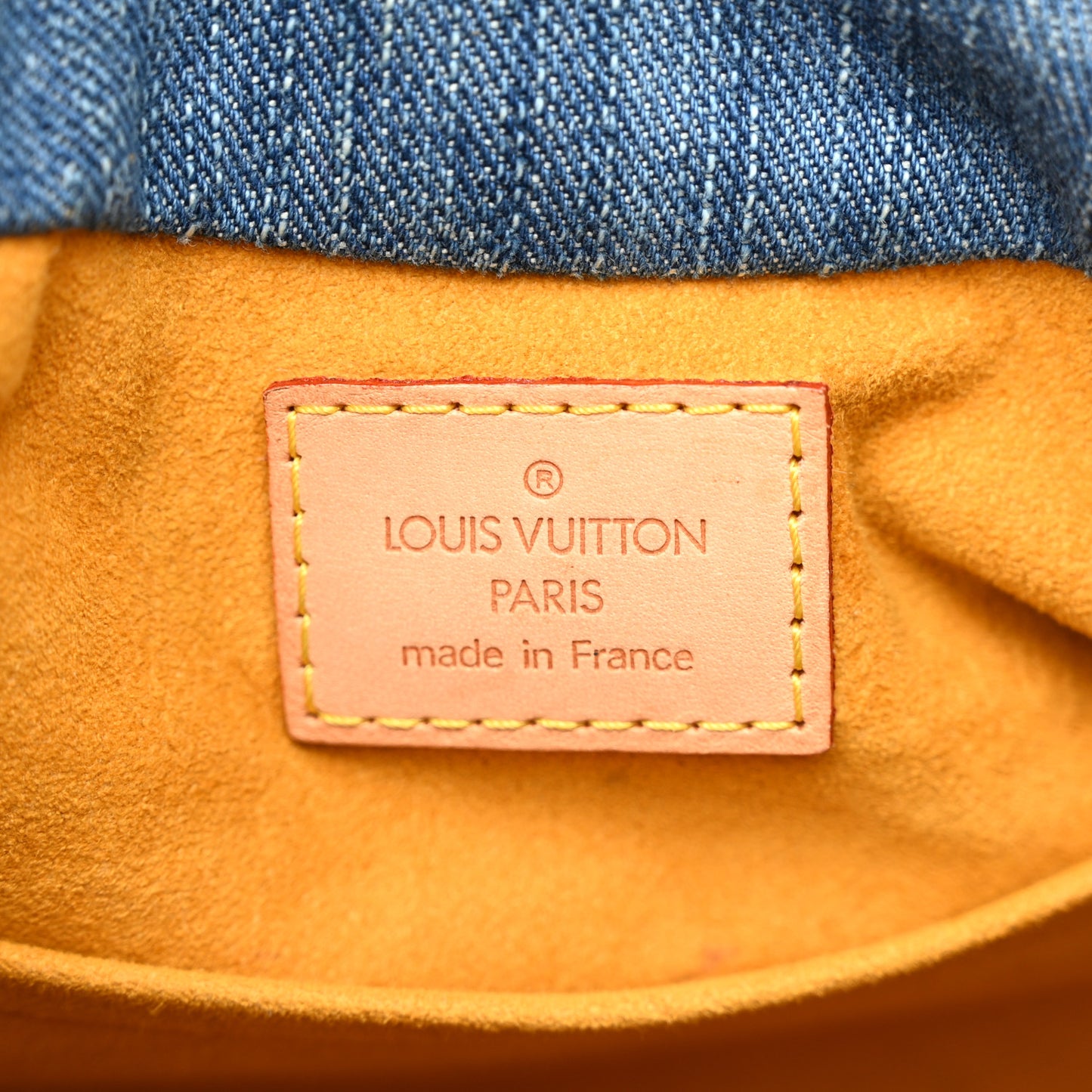 Monogram Denim Pleaty Blue