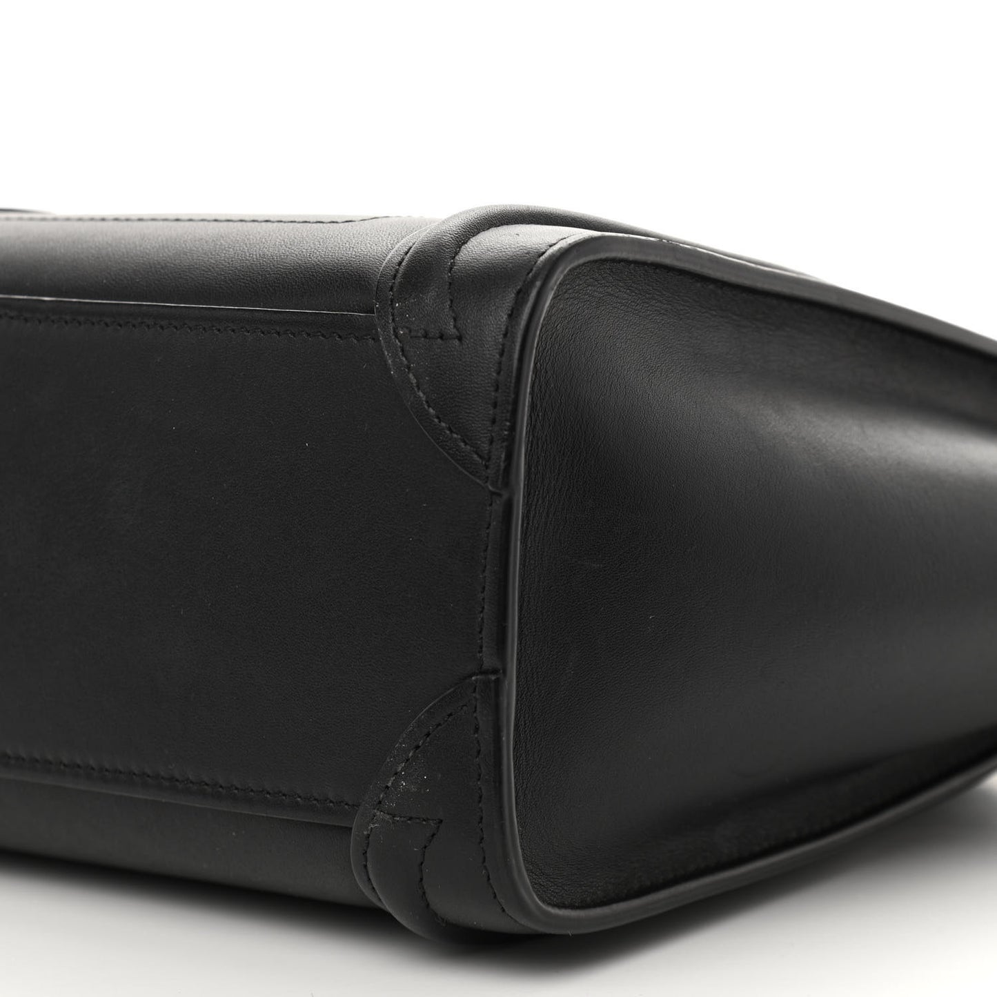 Smooth Calfskin Nano Luggage Black