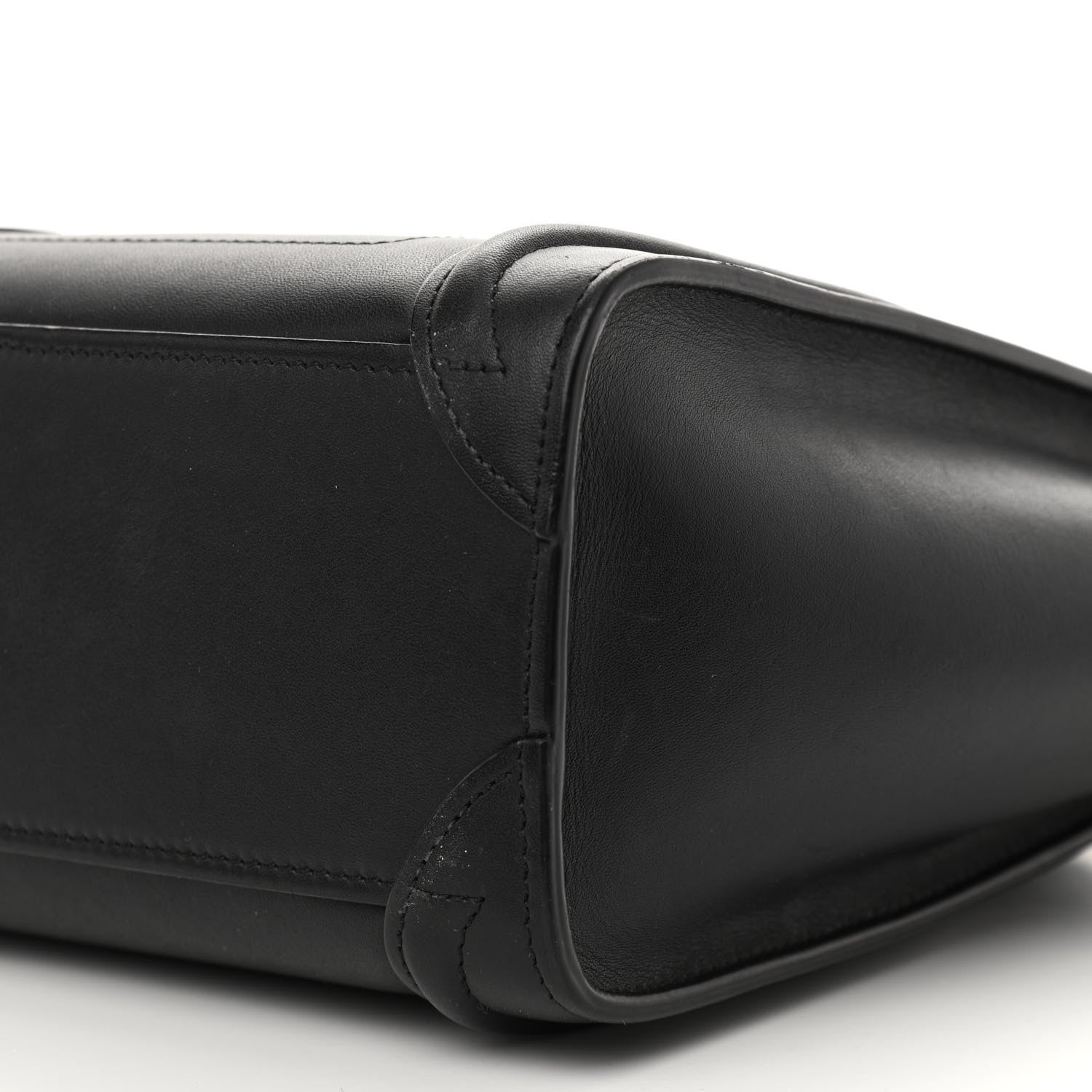 Celine Smooth Calfskin Nano Luggage Black 6 of 14