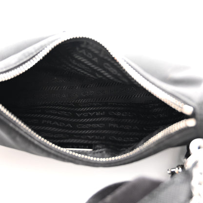 Prada Nylon Re-Edition 2005 Shoulder Bag Black 5 of 11