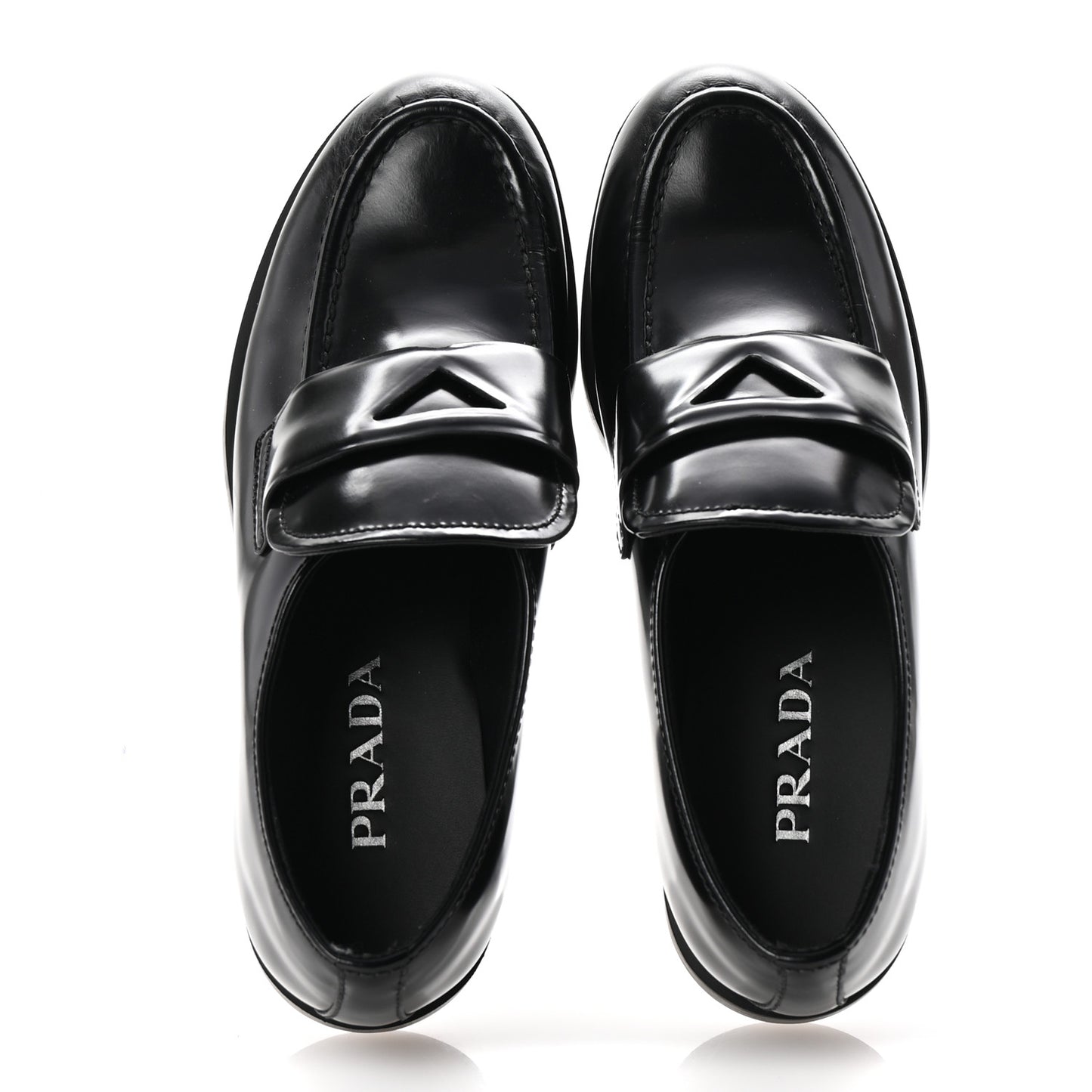 Spazzolato Loafers 37 Black