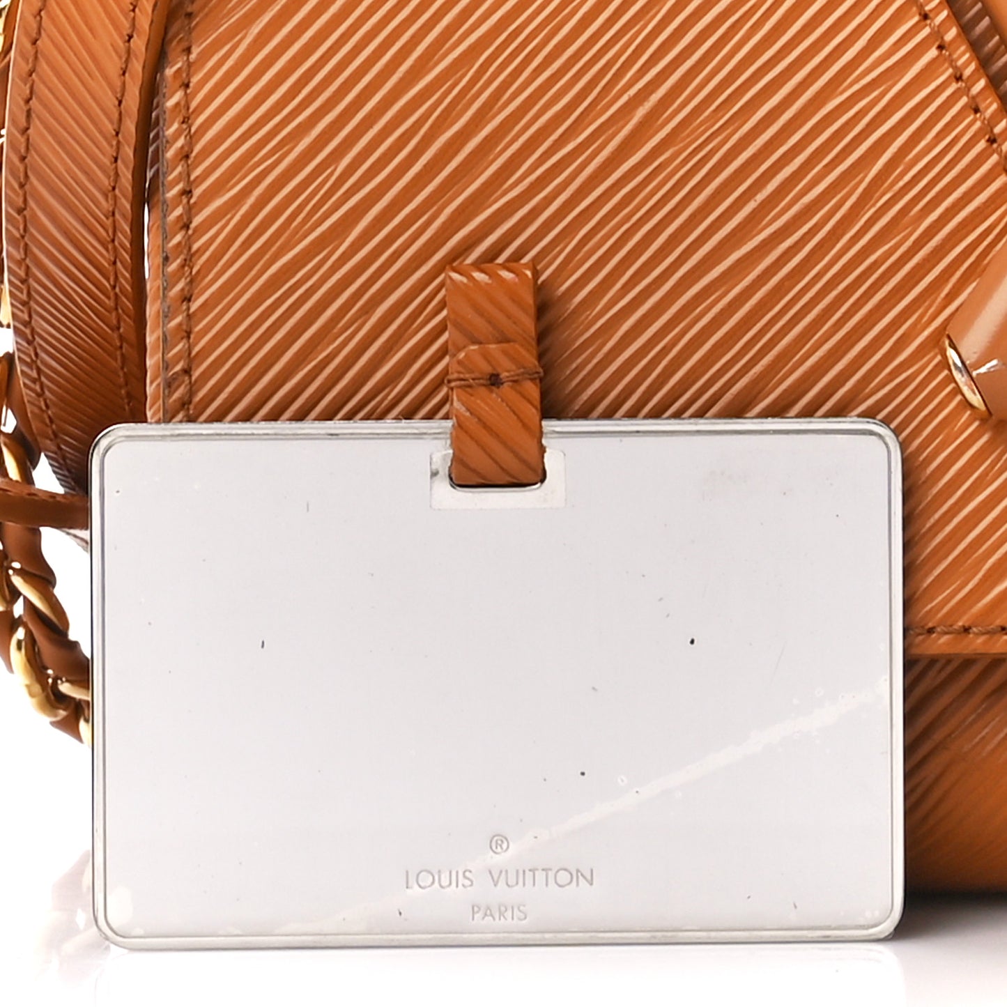 Epi Twist Shoulder Bag MM Gold Miel