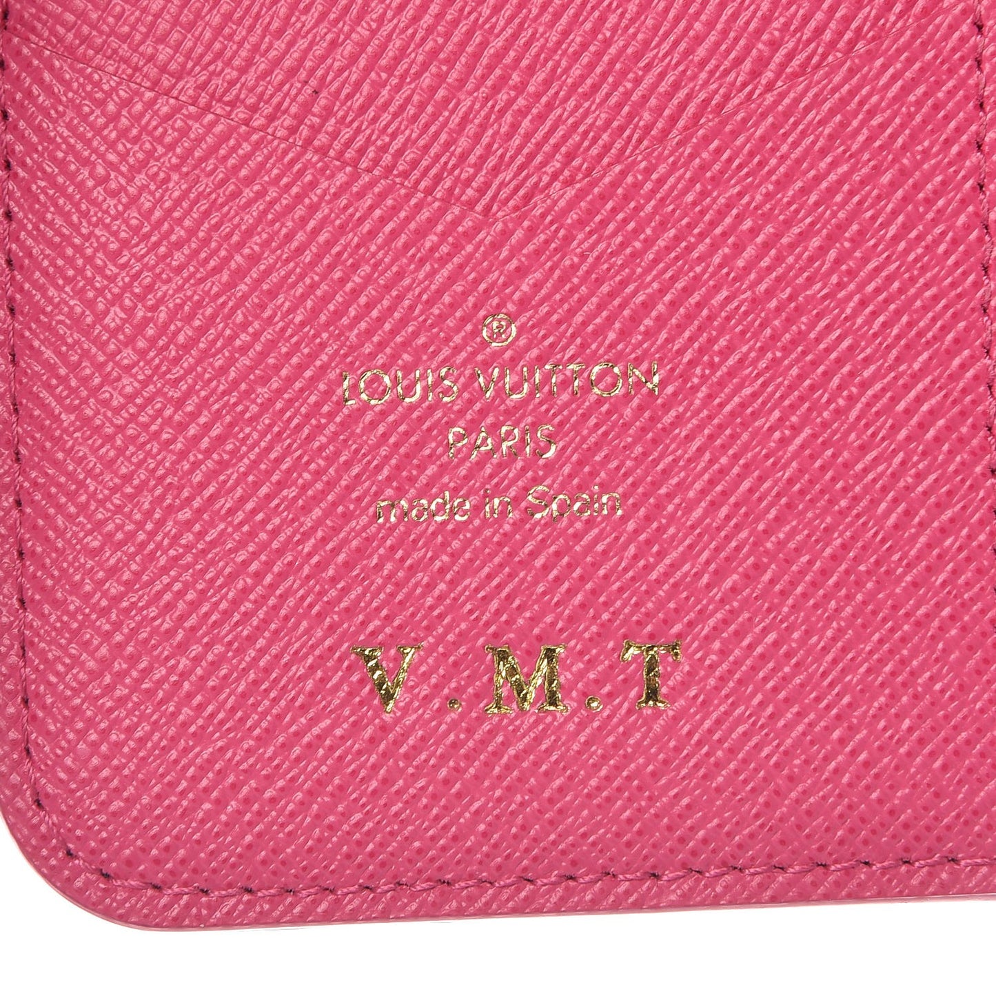 Monogram iPhone X Folio Case Rose Pop