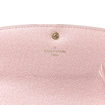 Louis Vuitton Monogram Emilie Wallet Rose Ballerine 6 of 13