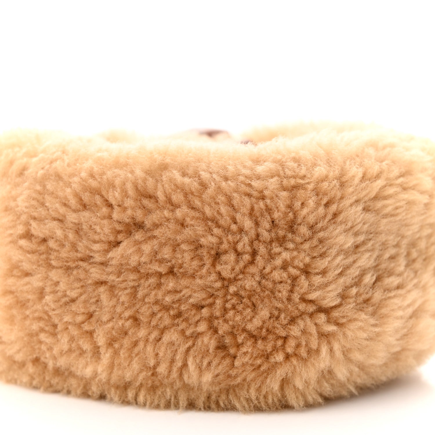 Celine Calfskin Fluffy Shearling Bag Beige 9 of 11